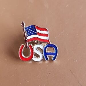 Vintage USA Olympics Hat Pin